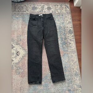 Black High-Waisted Jeans